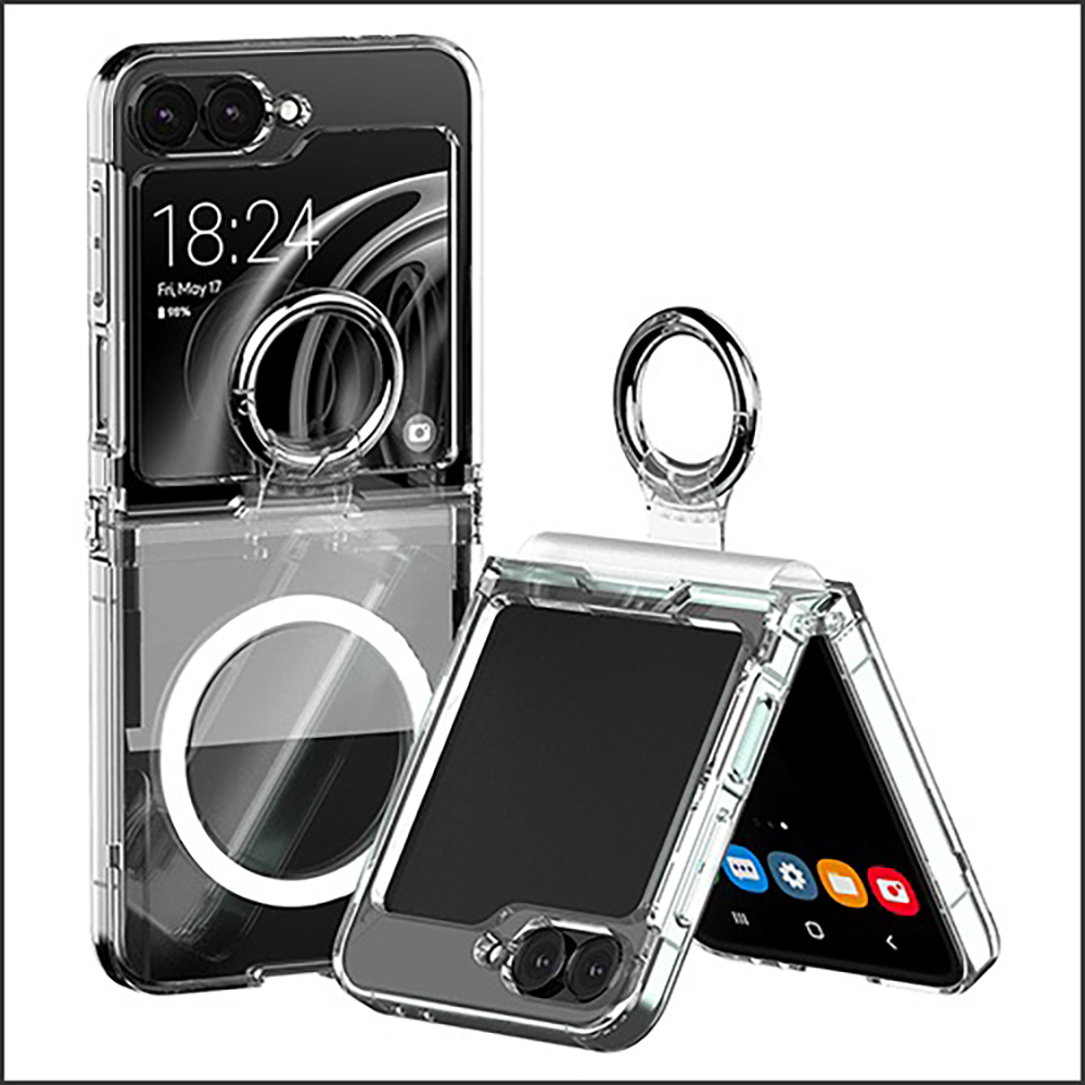 갤럭시 Z플립6 케이스 머큐리 맥세이프 힌지보호 링 케이스