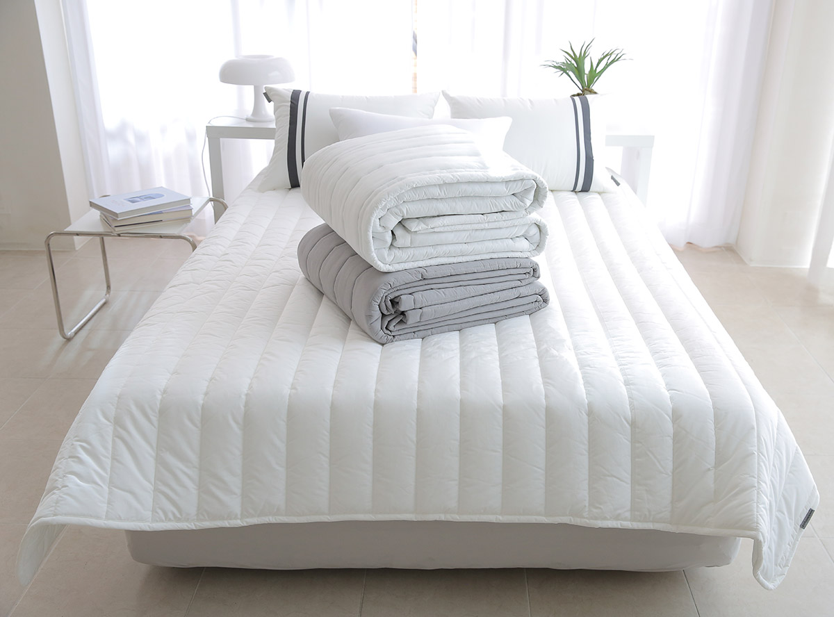 엠시베딩 이불패드 알러지케어 패밀리 침대패드 고정밴드 Q