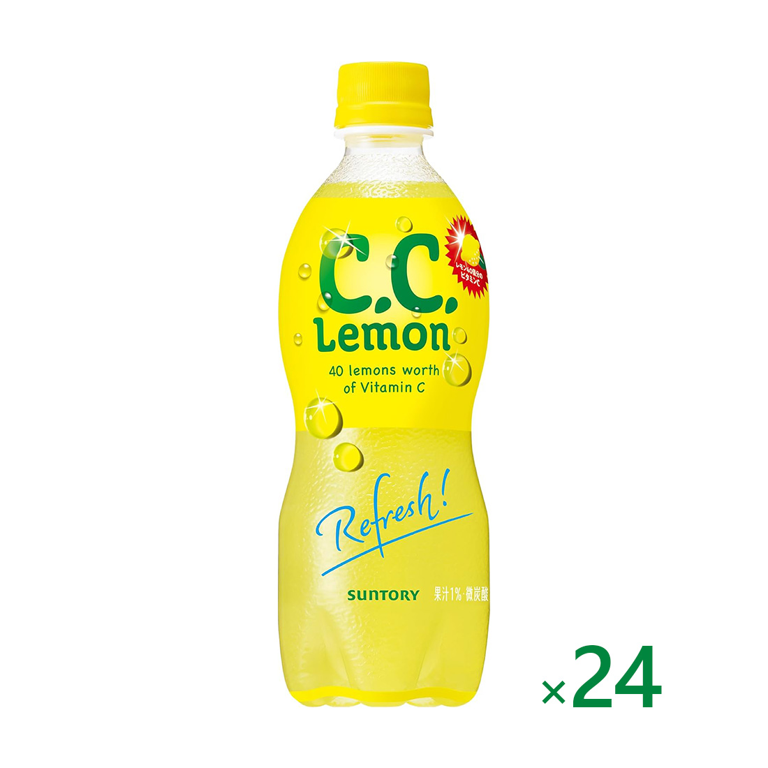 산토리 CC 레몬 500ml 24개세트 일본직구