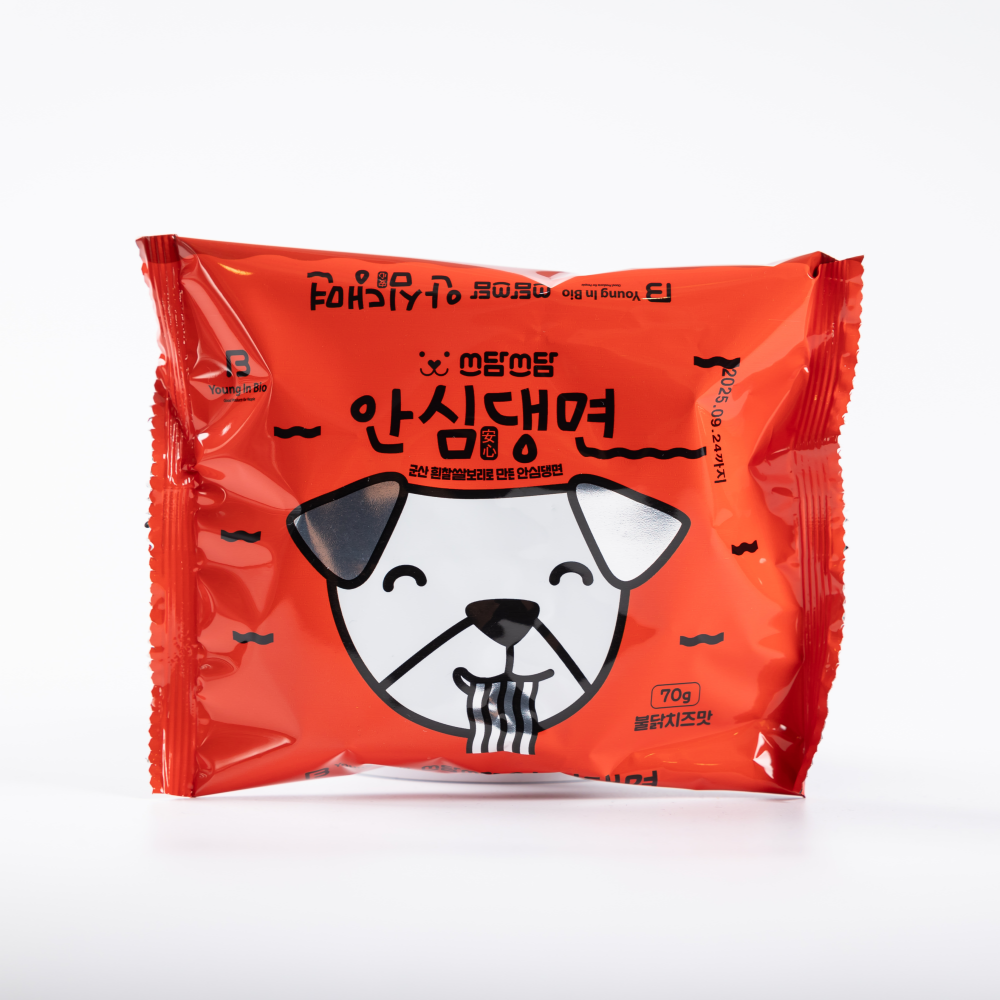 쓰담쓰담 안심댕면 불닭치즈맛70g - 상세 이미지 4