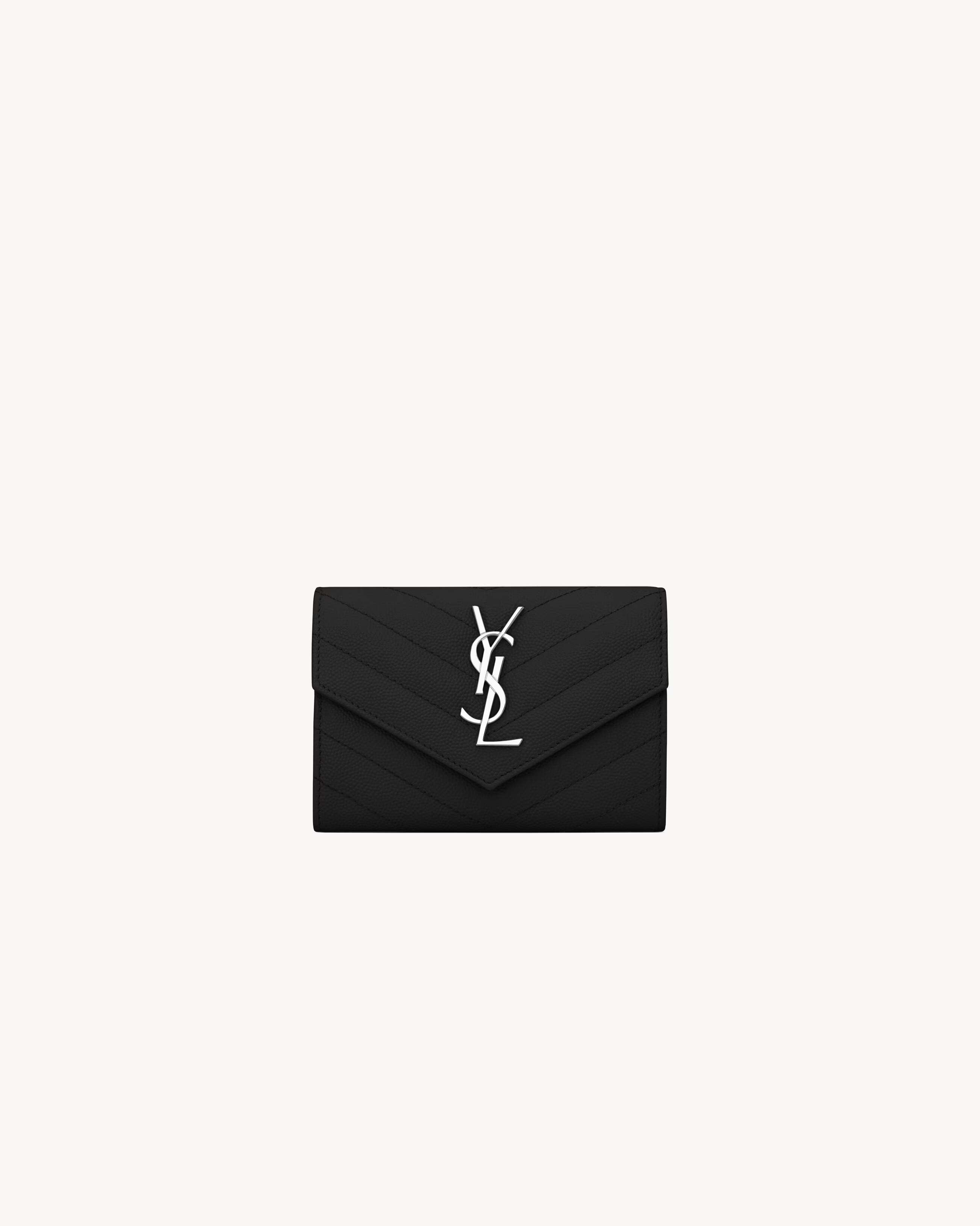 입생로랑 반지갑 마틀라세 모노그램 금장 은장 YSL - 상세 이미지 5