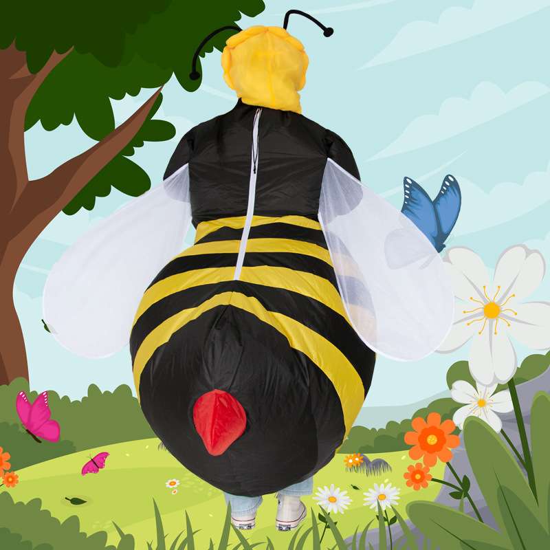 할로윈 꿀벌 어슈트 인형탈 코스프레의상 풍선옷 졸업사진컨셉 - 상세 이미지 4