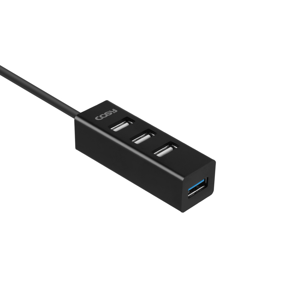 COSY 코시 UH2011C 모던타입C USB3.0+2.0 4포트허브(블랙) - 상세 이미지 2
