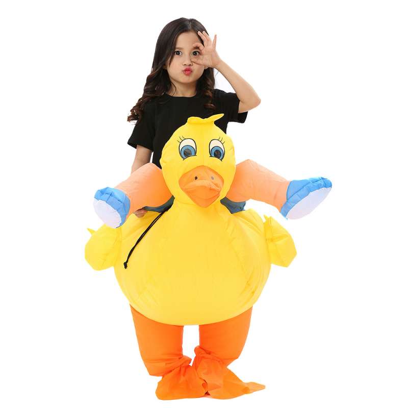 할로윈 오리 에어슈트 인형탈 코스프레의상 풍선옷 졸업사진컨셉 - 상세 이미지 5