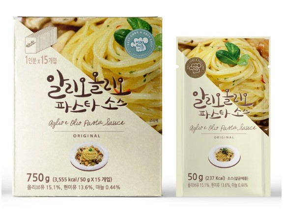 알리오올리오 파스타 소스 이지쉐프 50g x 15개 홈파티 - 상품 이미지