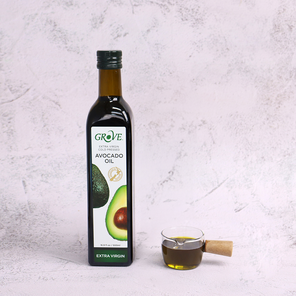 그로브 아보카도오일 엑스트라버진 500ml 뉴질랜드 냉압착 아보카도유 - 상품 이미지