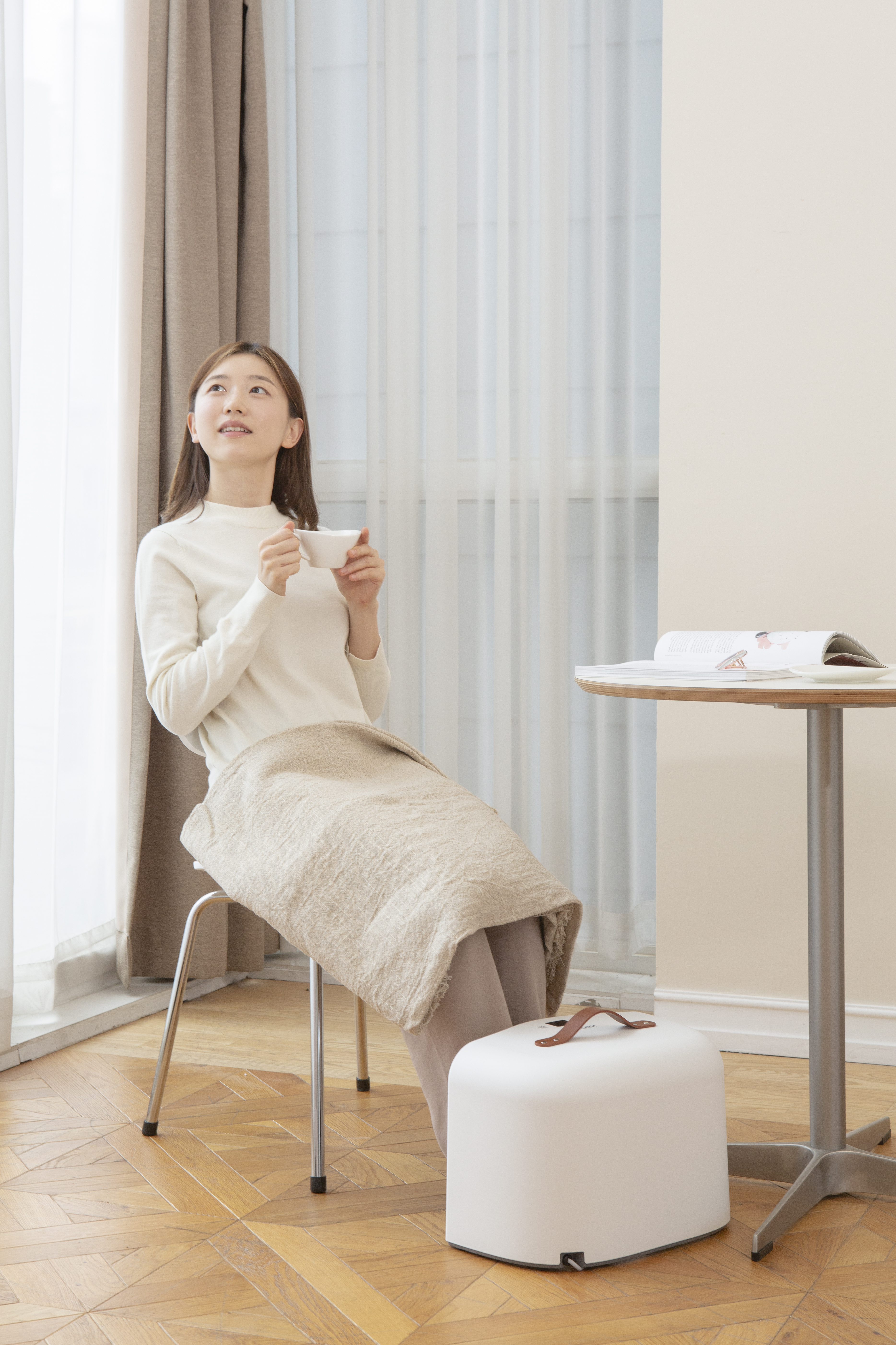 한양 발따숨 발난로 풋워머 전기히터 난방기 온열기 온풍기 책상 미니 사무실 가정용 캠핑용