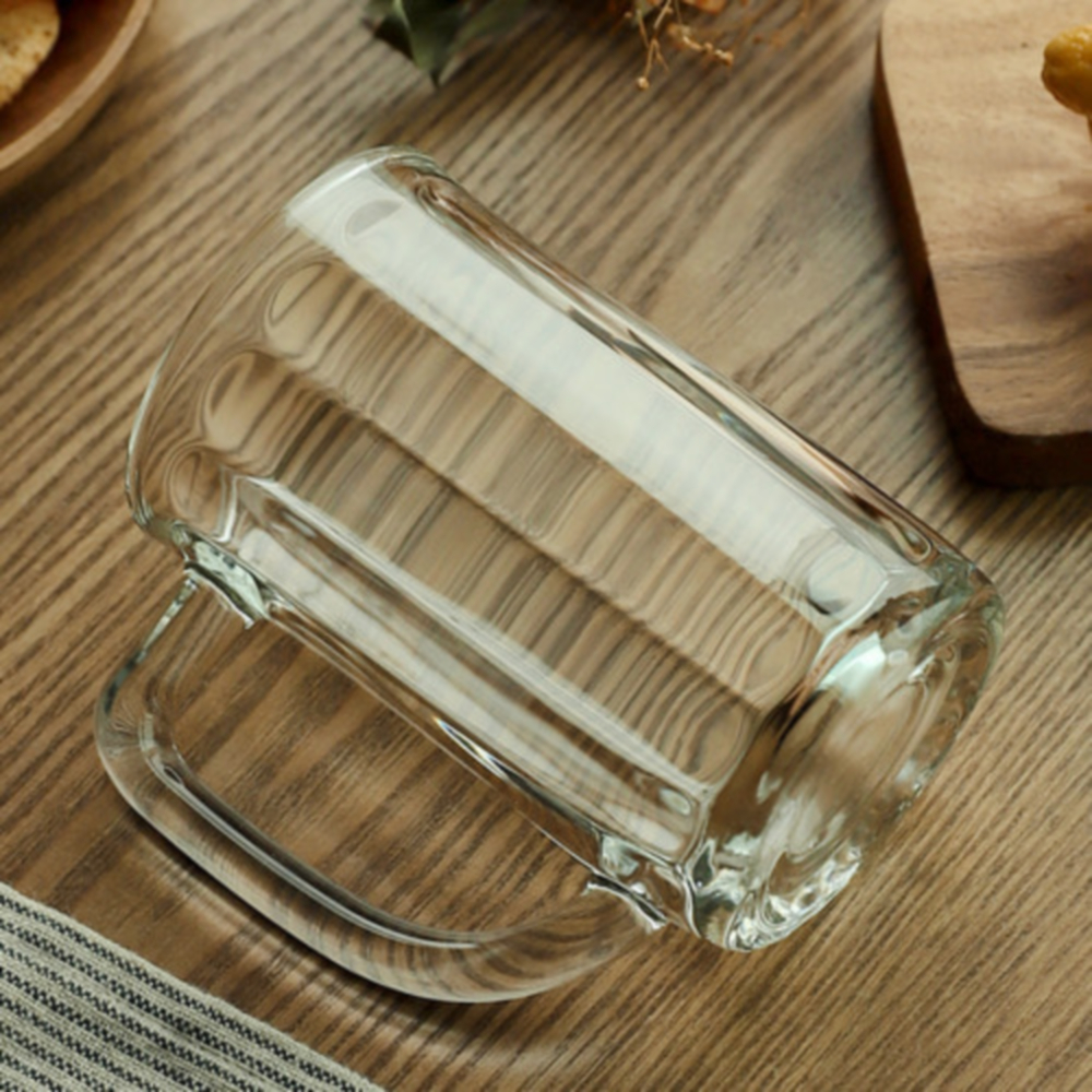 손잡이 생맥주잔 소맥잔 유리컵 홈카페 글라스 집들이선물