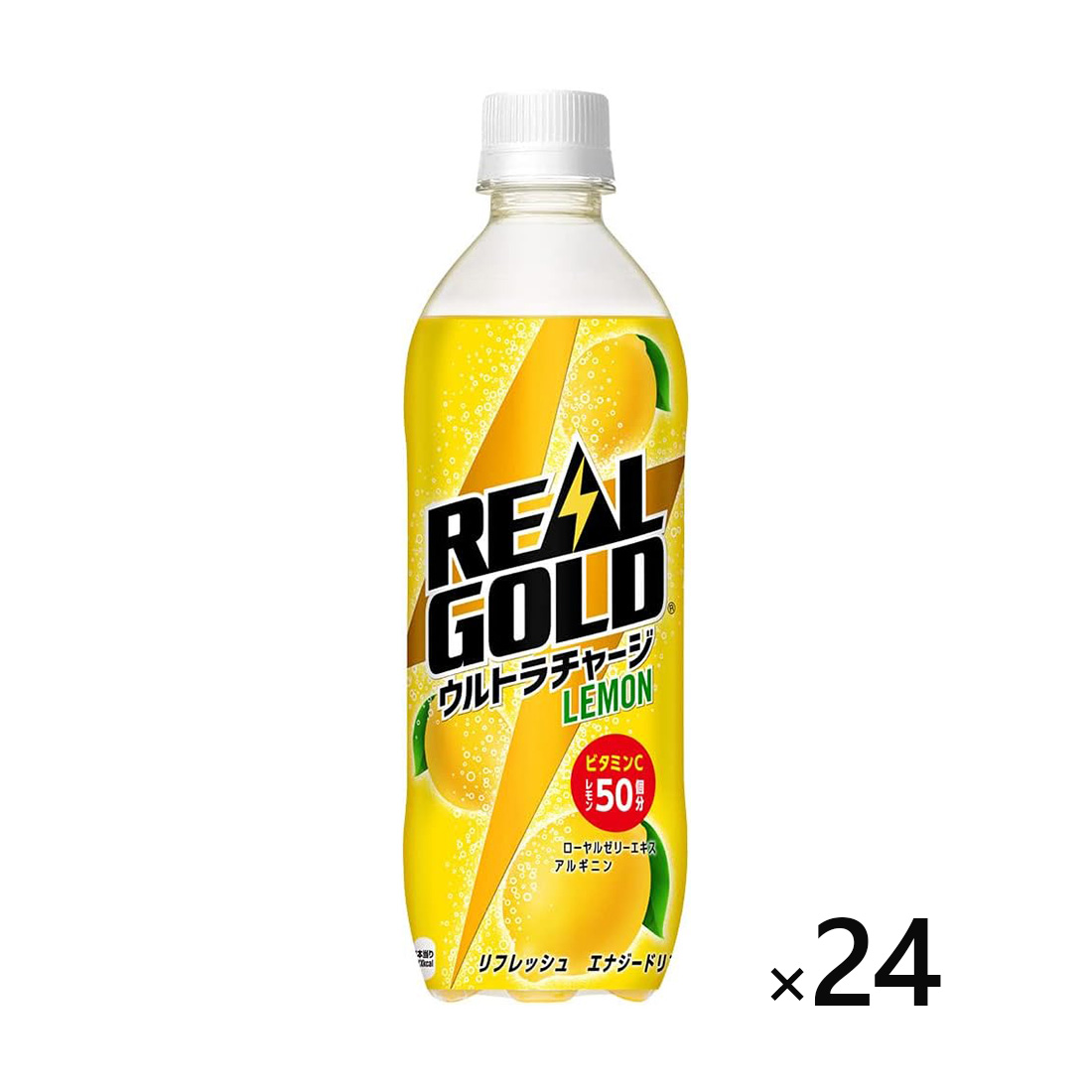 코카콜라 리얼골드 울트라 차지 레몬 490ml 24개세트 일본직구