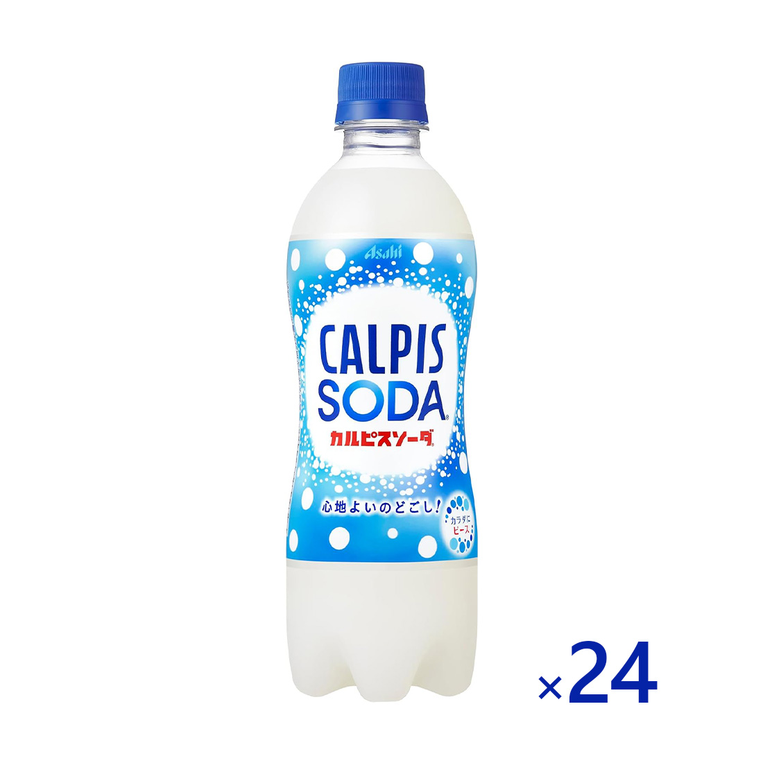 아사히 칼피스 소다맛 500ml 24개세트 일본직구