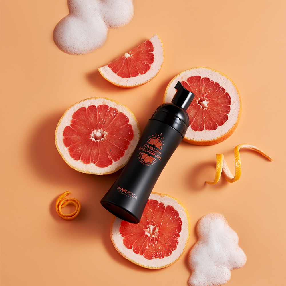 핑크로사 스파클링 바디퍼퓸 3종 버블 바디 에센스 레드 플레이버, 141ml, 1개 - 상세 이미지 3