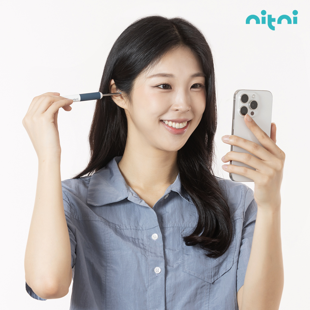 니트니 귀내시경 귀이개 무선 귀후비개 귀파개 카메라 1000만화소 SE 제품 이미지