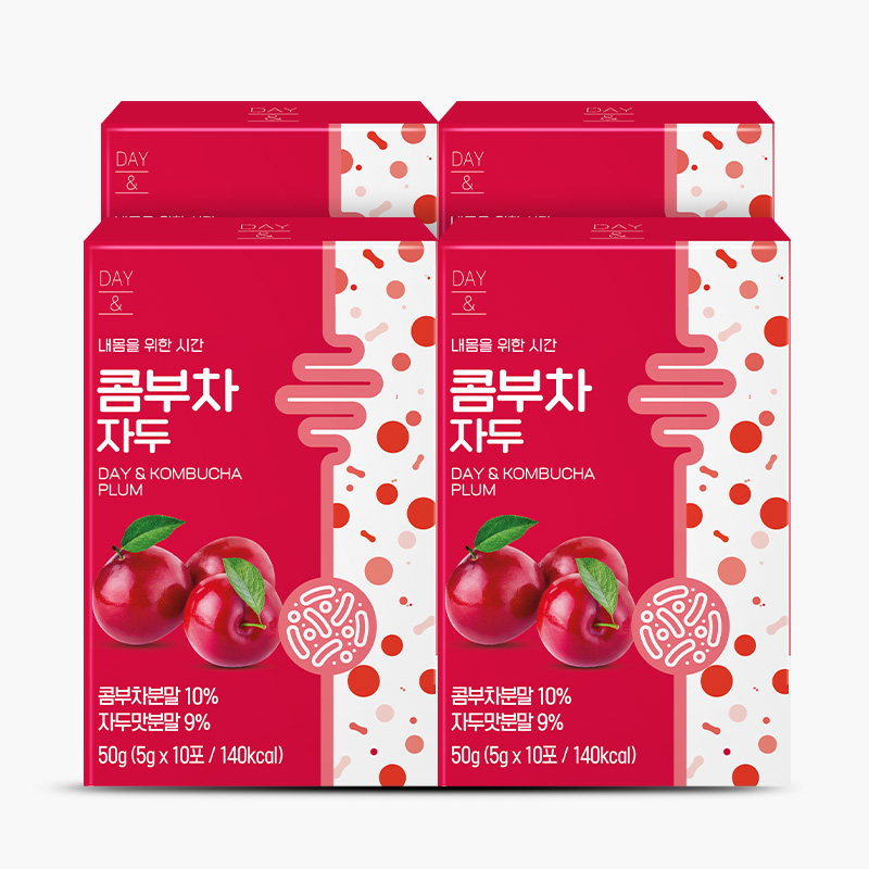 참앤들황토농원 데이앤 콤부차 모로오렌지 5g 4박스 (총 40포)