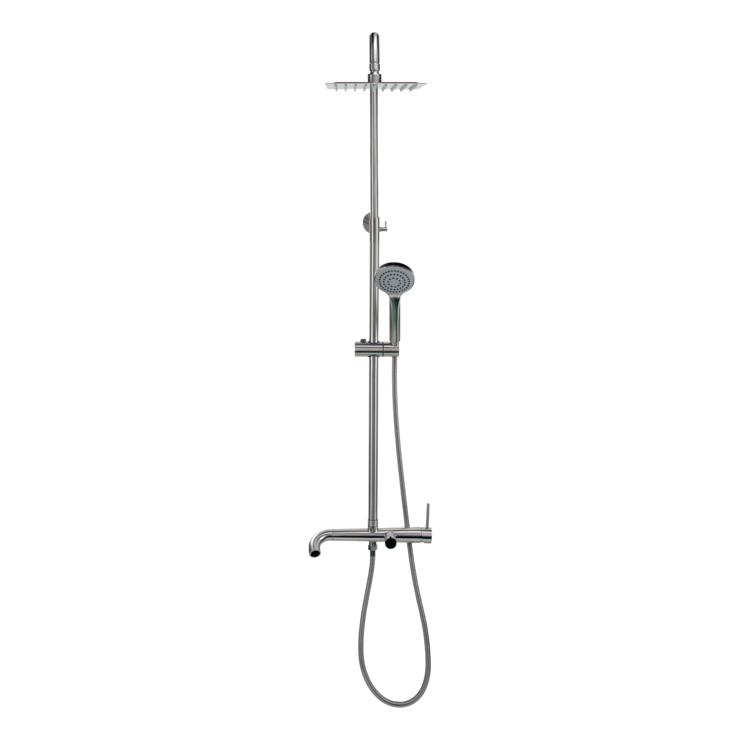비반트 S-VAR4001 MS 해바라기 샤워수전 레인샤워수전 무광니켈 SUS304 - 상세 이미지 2