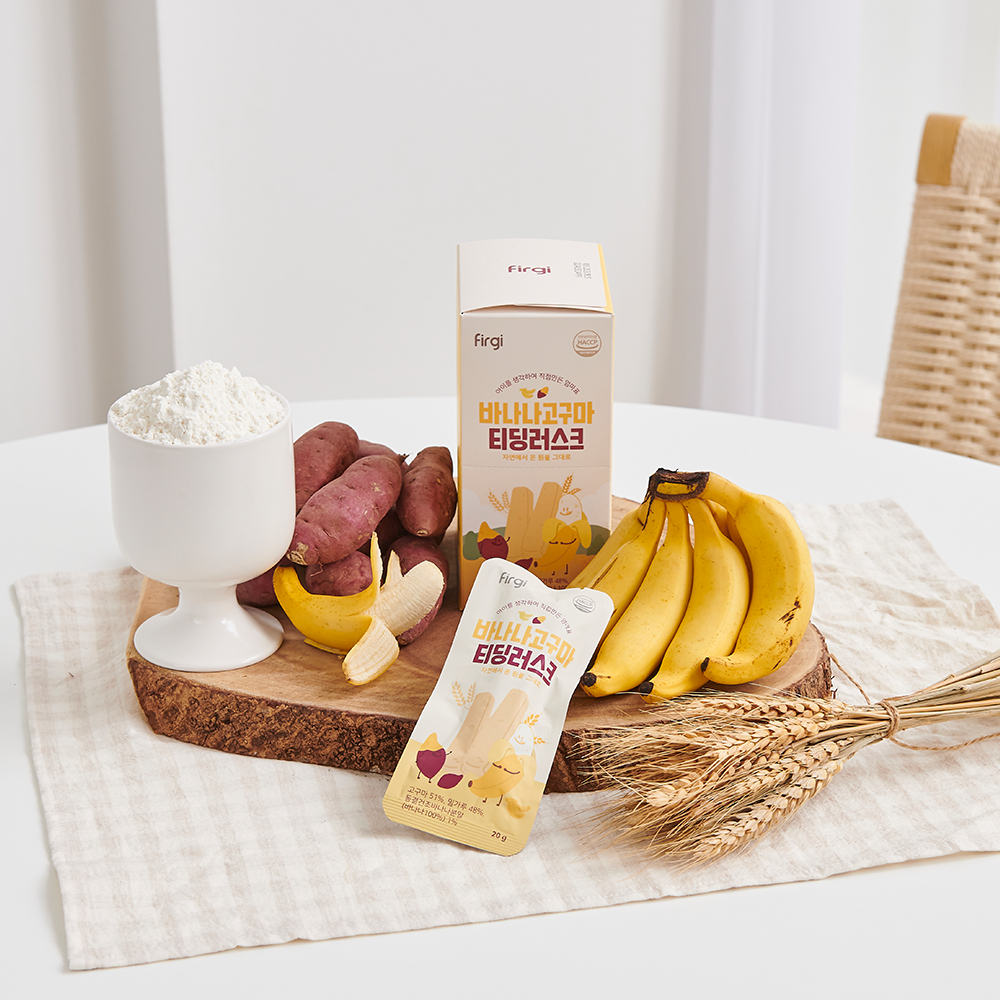 퍼기 티딩러스크 과자 1BOX(6P) 바나나맛