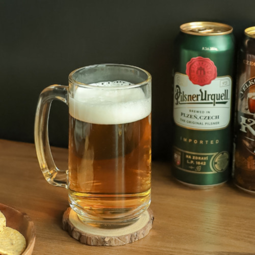 손잡이 생맥주잔 소맥잔 유리컵 홈카페 글라스 집들이선물