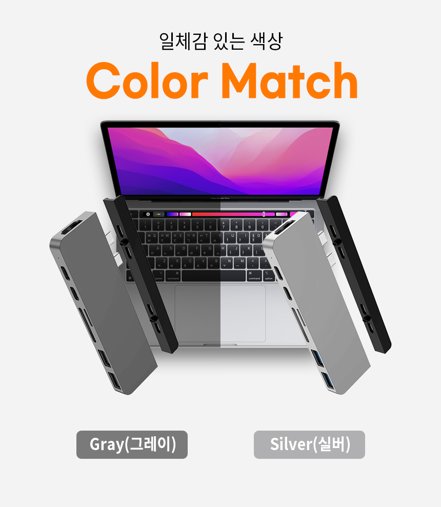 7in2 멀티디스플레이 노트북 모니터 맥북 hdmi 확장기 연결+연장케이블 - 상세 이미지 3