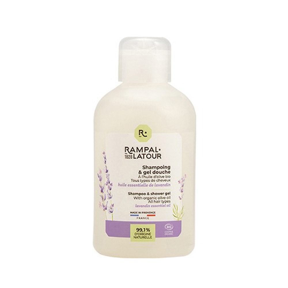 향수가 랑팔 바이오 샴푸잉두쉬 올리브라벤다 250ml (샴푸앤샤워젤) 고급 저자극성 비건 천연 - 상품 이미지
