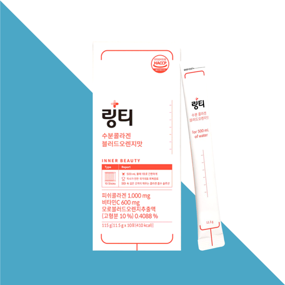 링티 수분 콜라겐 블러드오렌지맛 10포X1개 - 상품 이미지