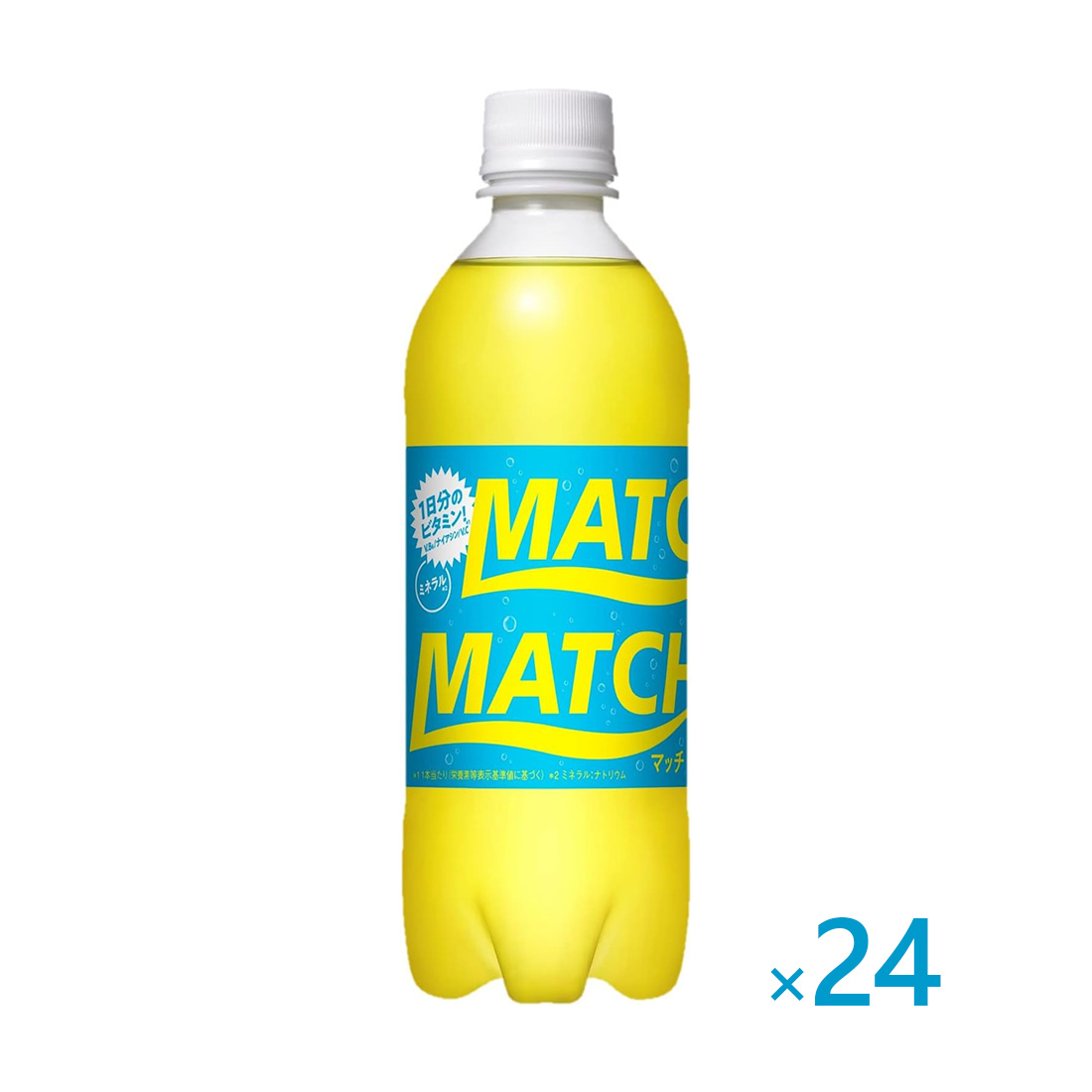매치 비타민 탄산음료 500ml 24개세트 일본직구