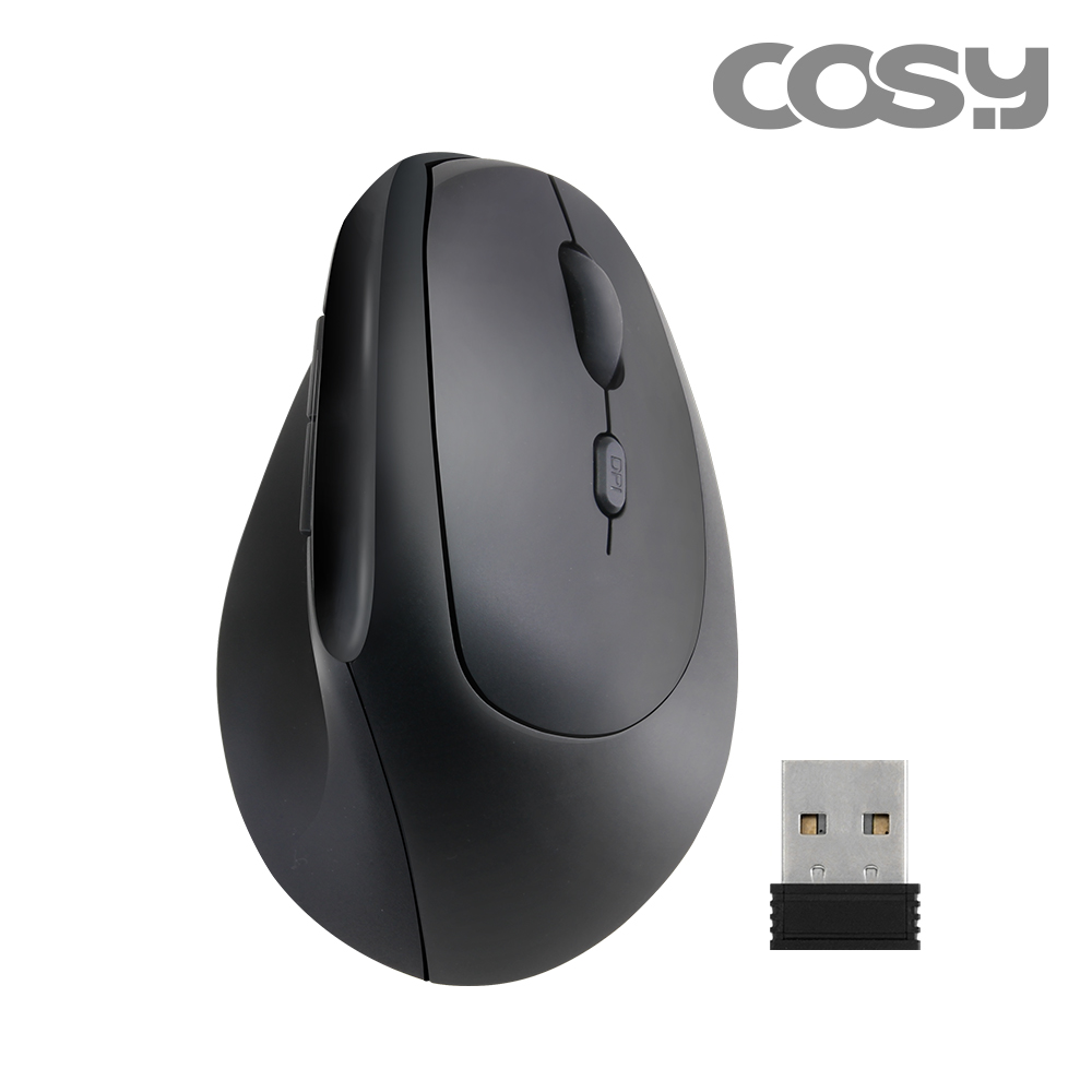 COSY 코시 무선 마우스 저소음 버티컬 마우스
