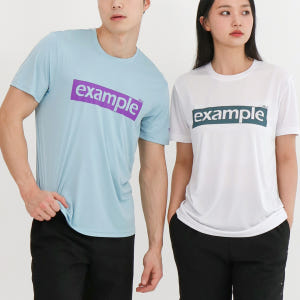 시그니처 여름 시원한 남녀공용 커플반팔티 오버핏티셔츠 착용 후기 | 사이즈/핏 총정리 - 상품 이미지 1