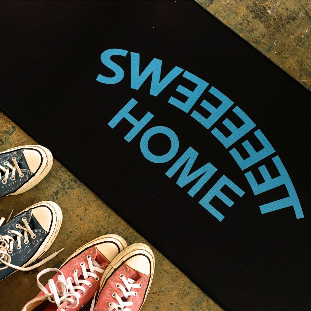 [에모프] 스윗홈 로고매트 주방 발매트 욕실 현관매트 50x70 - 상세 이미지 2