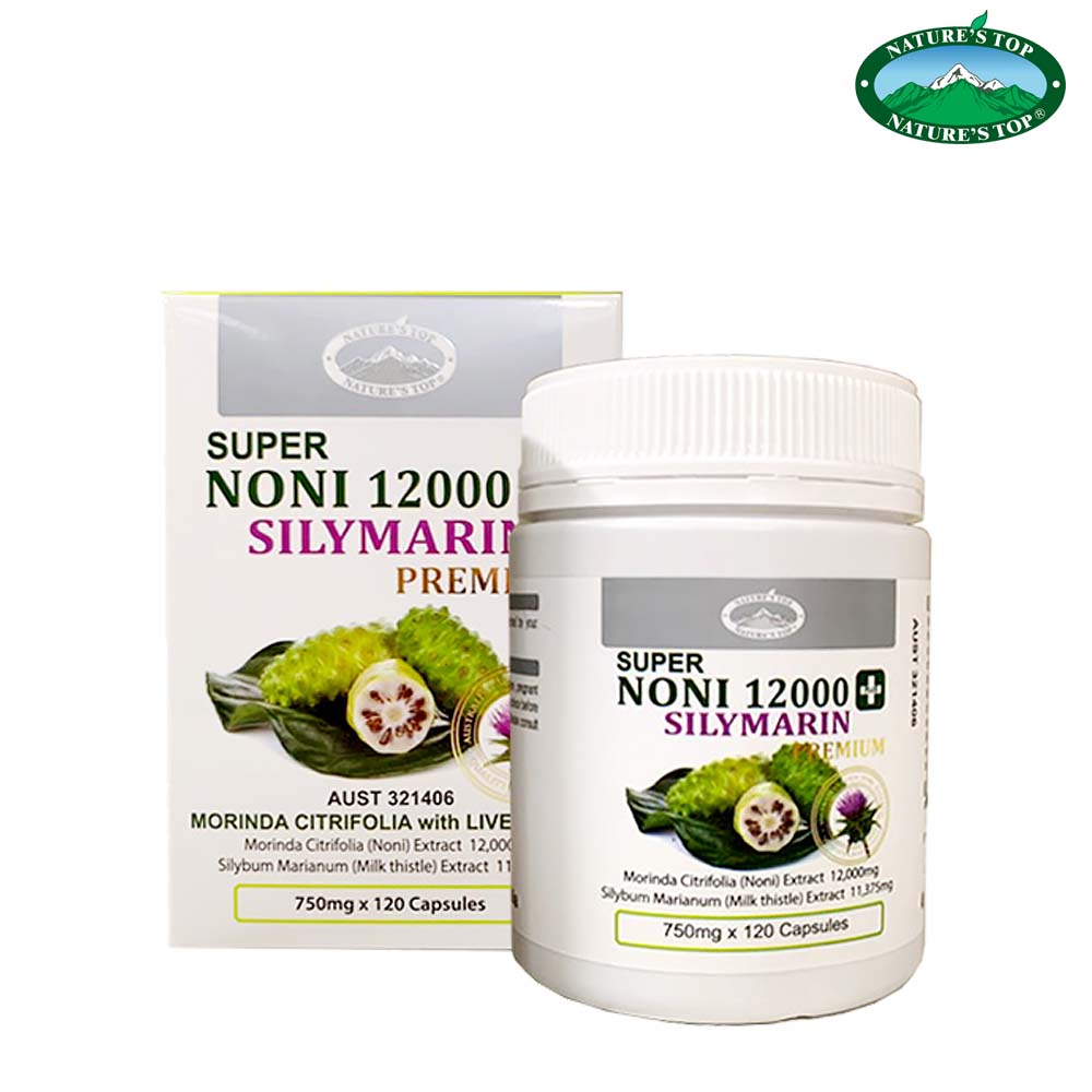 호주 네이쳐스탑 슈퍼 노니 12000mg 실리마린 프리미엄 120 정 - 상세 이미지 2