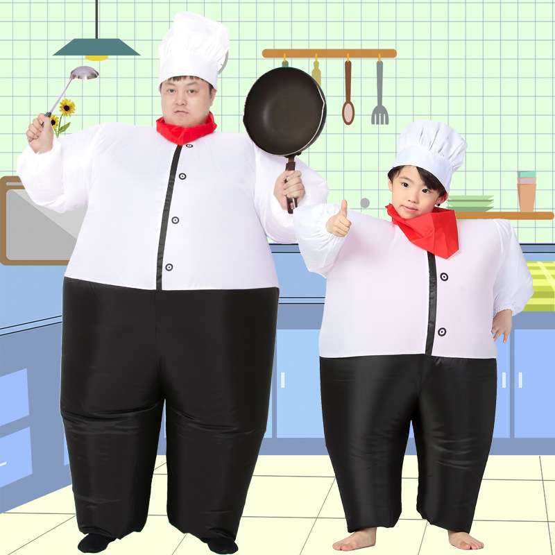 요리사 에어슈트 할로윈 코스프레의상 풍선옷 졸업사진컨셉 - 상품 이미지