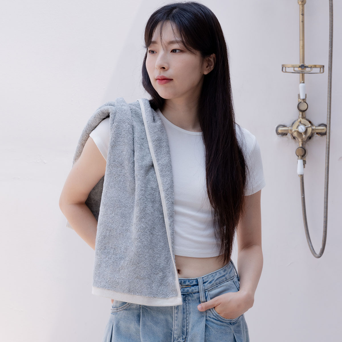 볼트론 모달코튼 항균 페이스타올 제로수건 4장 선물박스 포장 - 상세 이미지 4