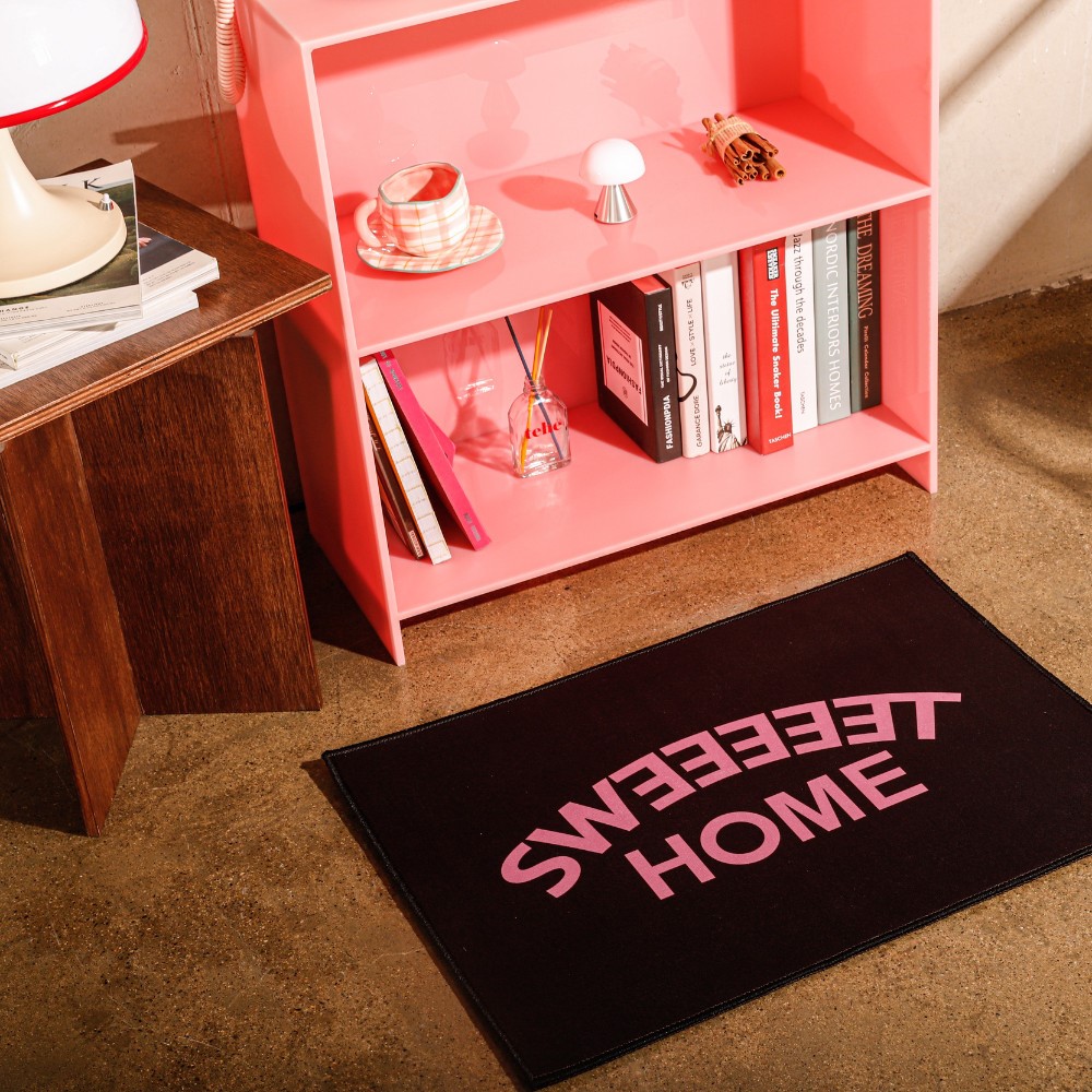 [에모프] 스윗홈 로고매트 주방 발매트 욕실 현관매트 50x70 - 상세 이미지 4