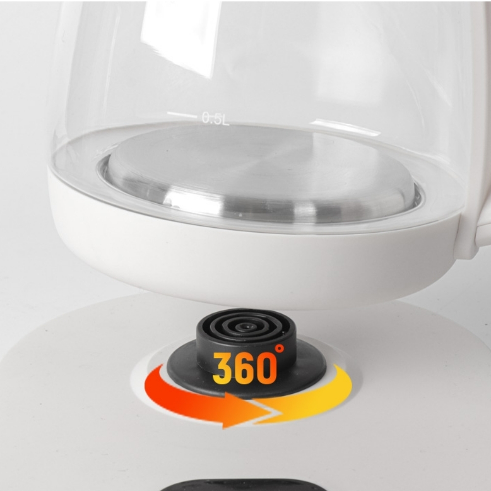 내열유리 커피포트 전기포터 차탕기 분유 티포트 포트기