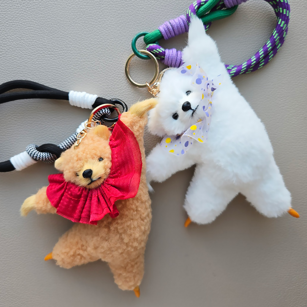 발레곰 키링 곰돌이 가방꾸미기 백참 백꾸 선물용 춤추는 곰인형 키홀더