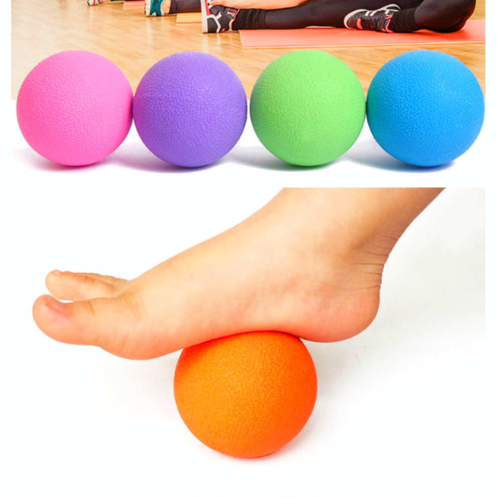 스트레칭 원형싱글볼 작은사이즈마사지볼 홈트레이닝 내구성좋은 싱글마사지볼 그린