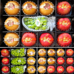 설 명품 혼합 과일 선물세트 3kg 5kg 7kg 프리미엄 사과 배 샤인... 맛있게 먹은 솔직 후기 - 상품 이미지 2