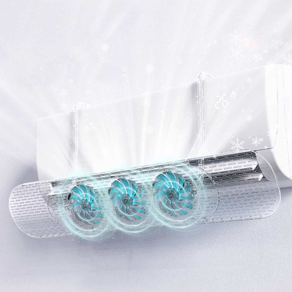 아이홈즈 벽걸이에어컨 바람막이 무동력팬 무풍 에어컨 가드 - 상세 이미지 2