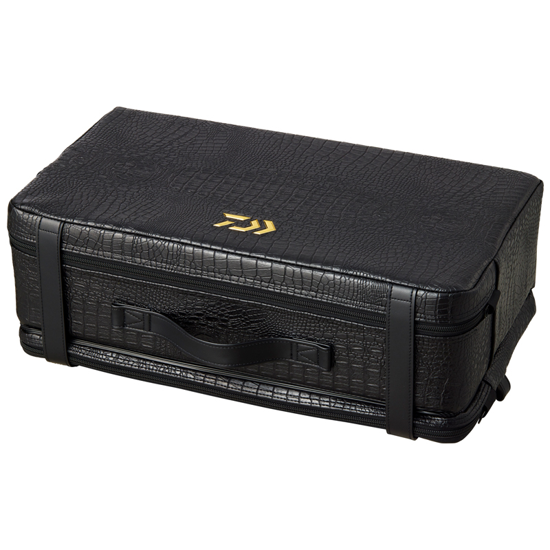 다이와 DAIWA 낚시 수납 의자 쿠션 방석 1.4kg 08522077 블랙 골드 - 상품 이미지