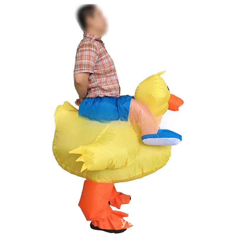 할로윈 오리 에어슈트 인형탈 코스프레의상 풍선옷 졸업사진컨셉 - 상세 이미지 4
