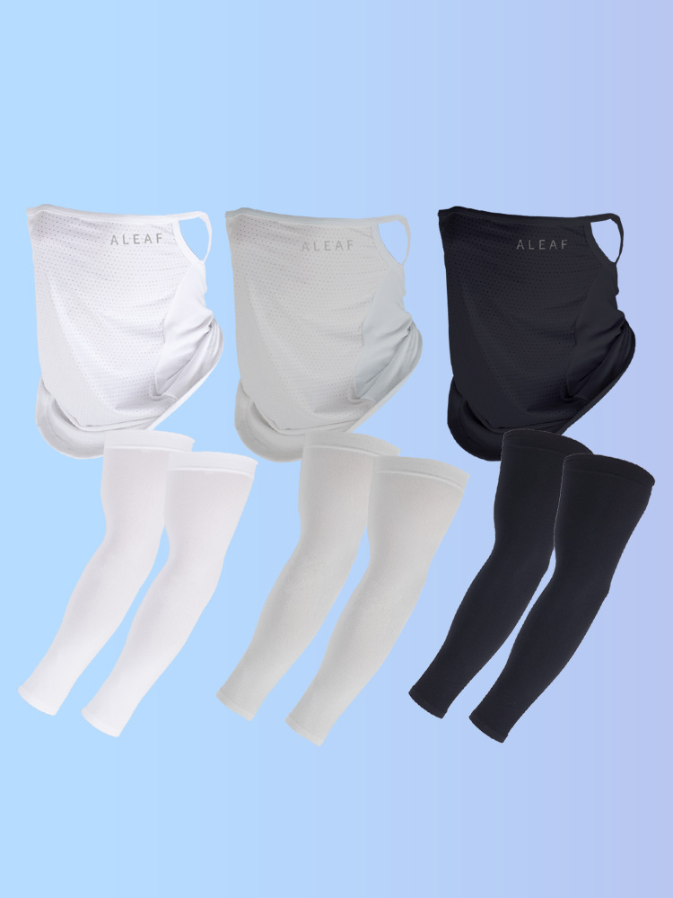 아리프 자외선 차단 마스크 팔토시 세트 스포츠 UV 햇빛가리개