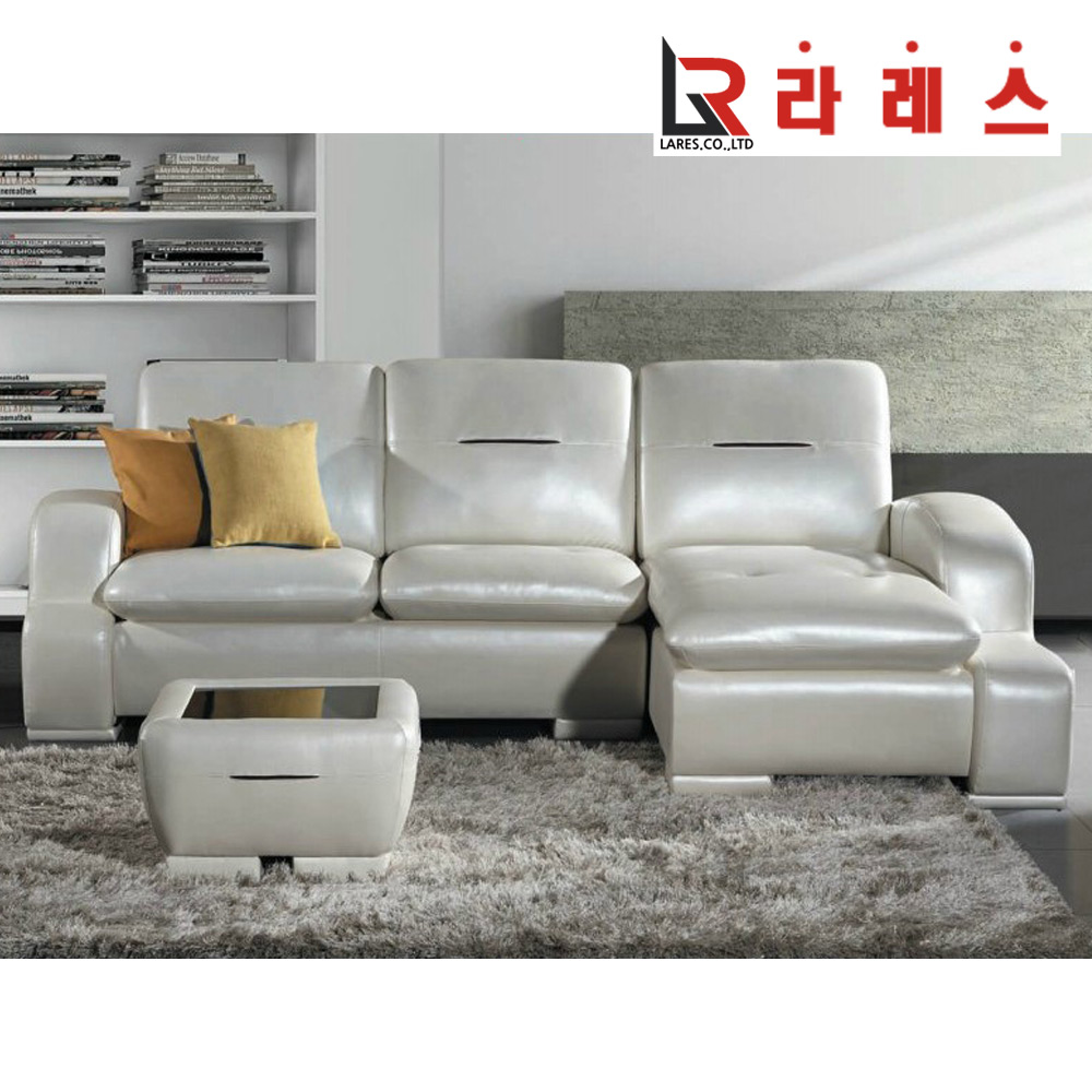 엘리나1 가죽 3인 소파