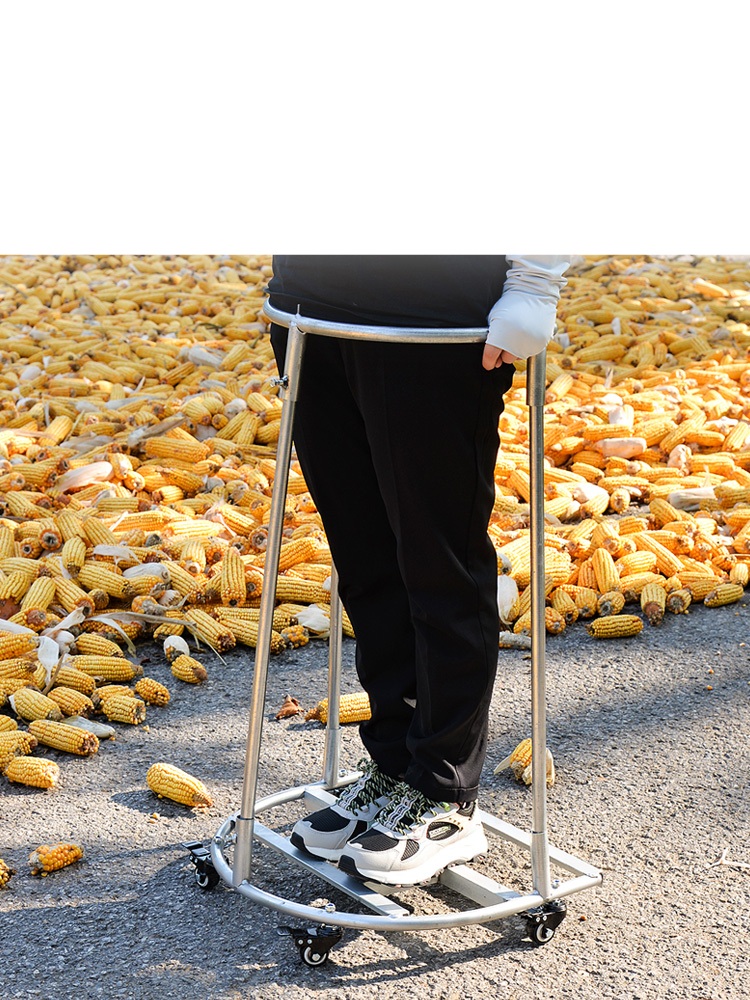 마대거치대 포대 수거함 자루 고정 장치 농작물 쌀 곡물 단순 (바퀴 없음) - 상품 이미지