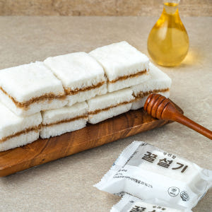메고지고 국산 우리쌀 꿀설기 45g 8봉 백설기 선물 개별포장 맛있게 먹은 솔직 후기 - 상품 이미지 1