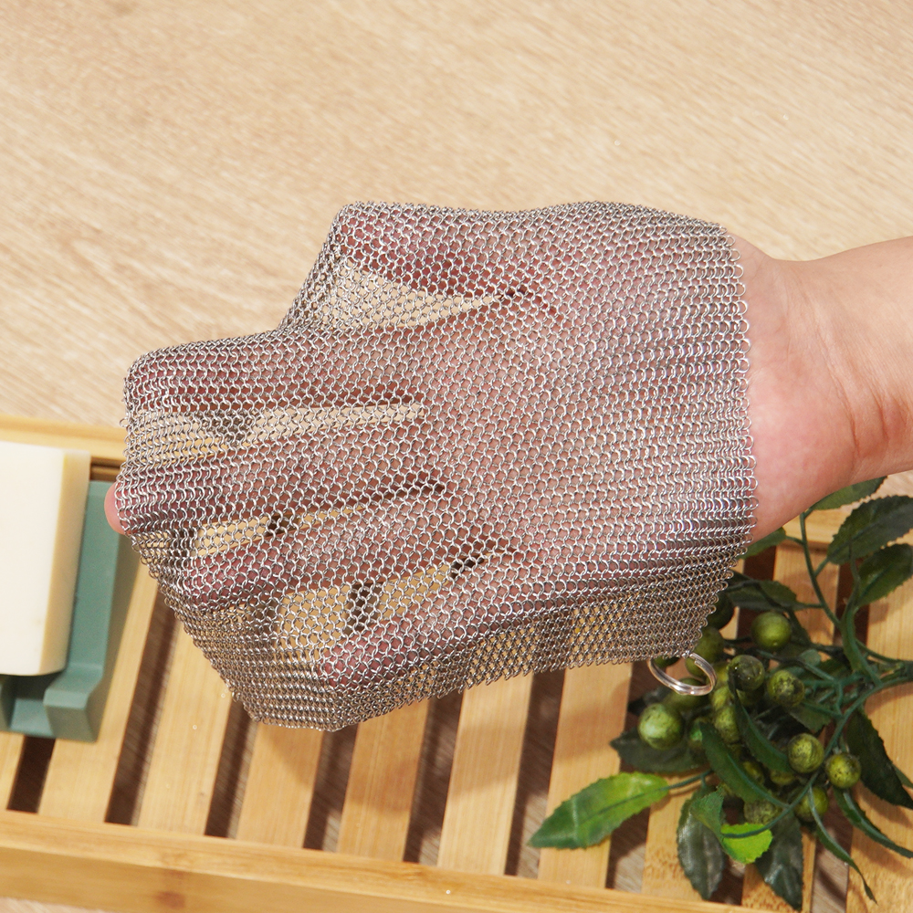 316L 스텐수세미 철수세미 스텐링 탄냄비 텀블러10x10cm