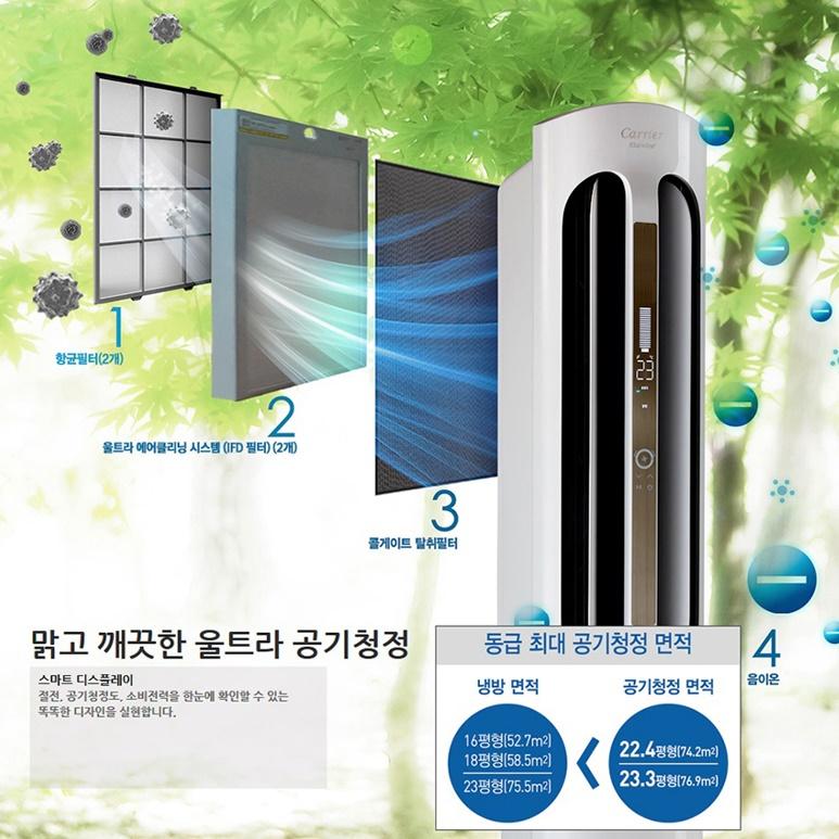 23평냉난방기 스탠드냉난방기 캐리어냉온풍기 인버터냉온풍기 냉난방에어컨
