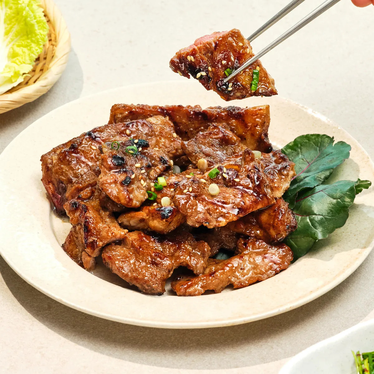 국내산 수제 한돈 포갈비 500g - 메인 이미지