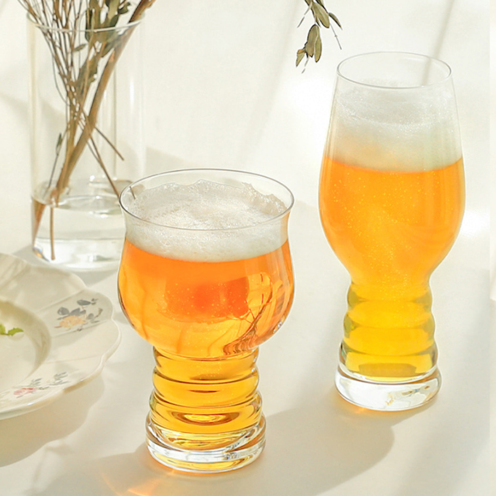 얇은맥주잔 하이볼 전용잔 특이한 에이드 칵테일 글라스 컵 - 메인 이미지