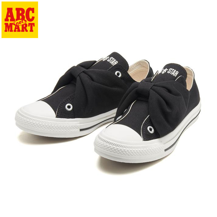 컨버스 CONVERSE 올스타 리본 벨트 OX 여성 스니커즈 베이지 블랙 2컬러 - 상품 이미지