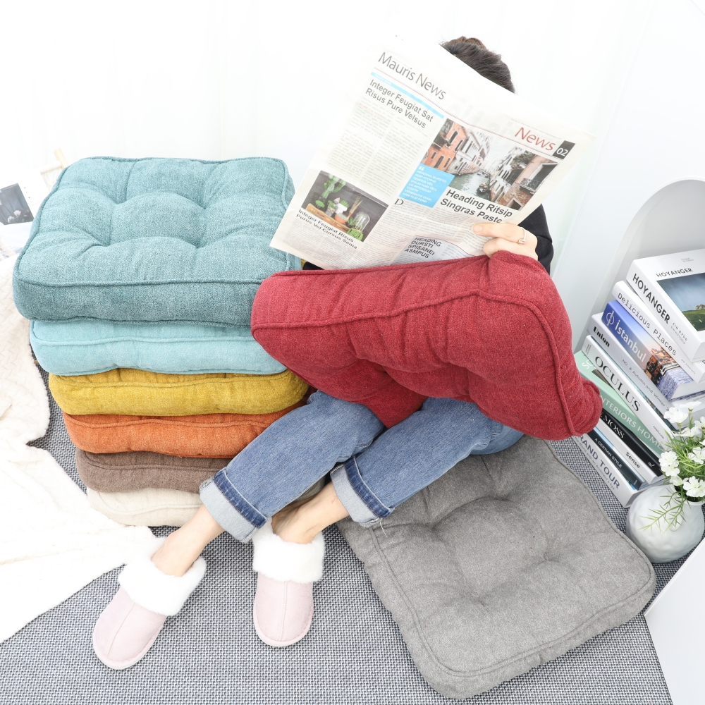 노리스 식탁 의자 방석 쿠션 푹신한 사각 벤치 사무실 컴퓨터 수험생방석