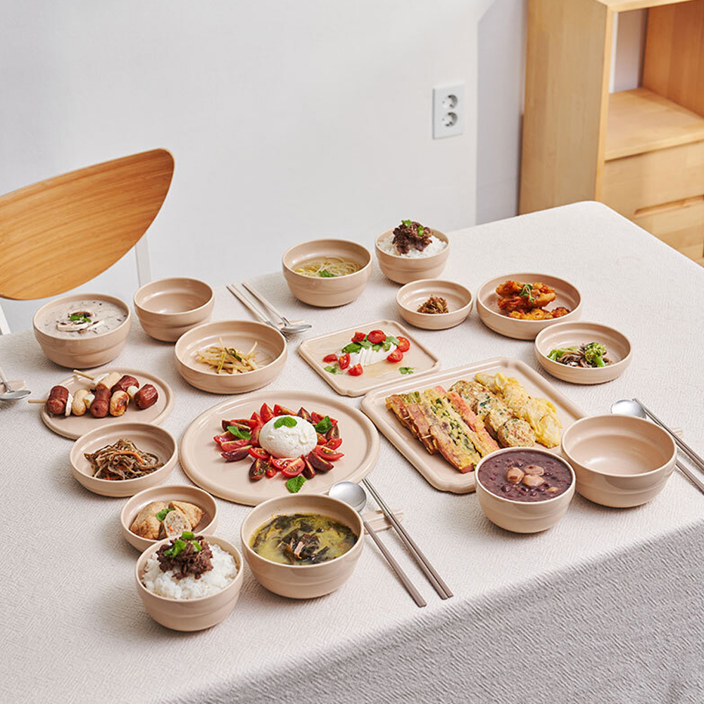 라씨에뜨 누베 신혼 식기 그릇세트 18종, 4인용(버터옐로우), 1세트 - 상세 이미지 2