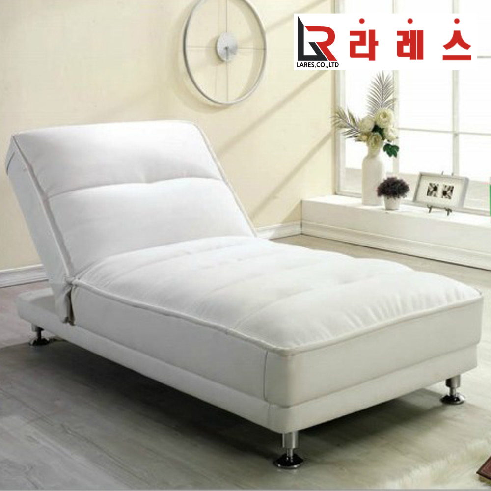 네일 가죽 3인 소파베드